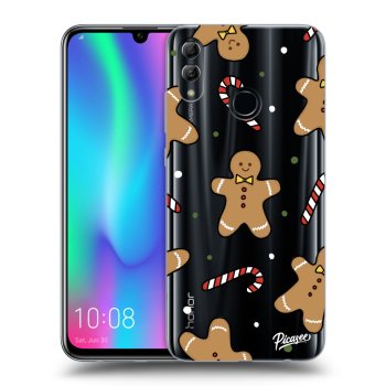 Picasee Honor 10 Lite Hülle - Transparentes Silikon - Gingerbread