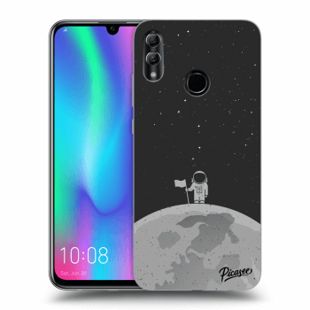 Picasee Honor 10 Lite Hülle - Schwarzes Silikon - Astronaut
