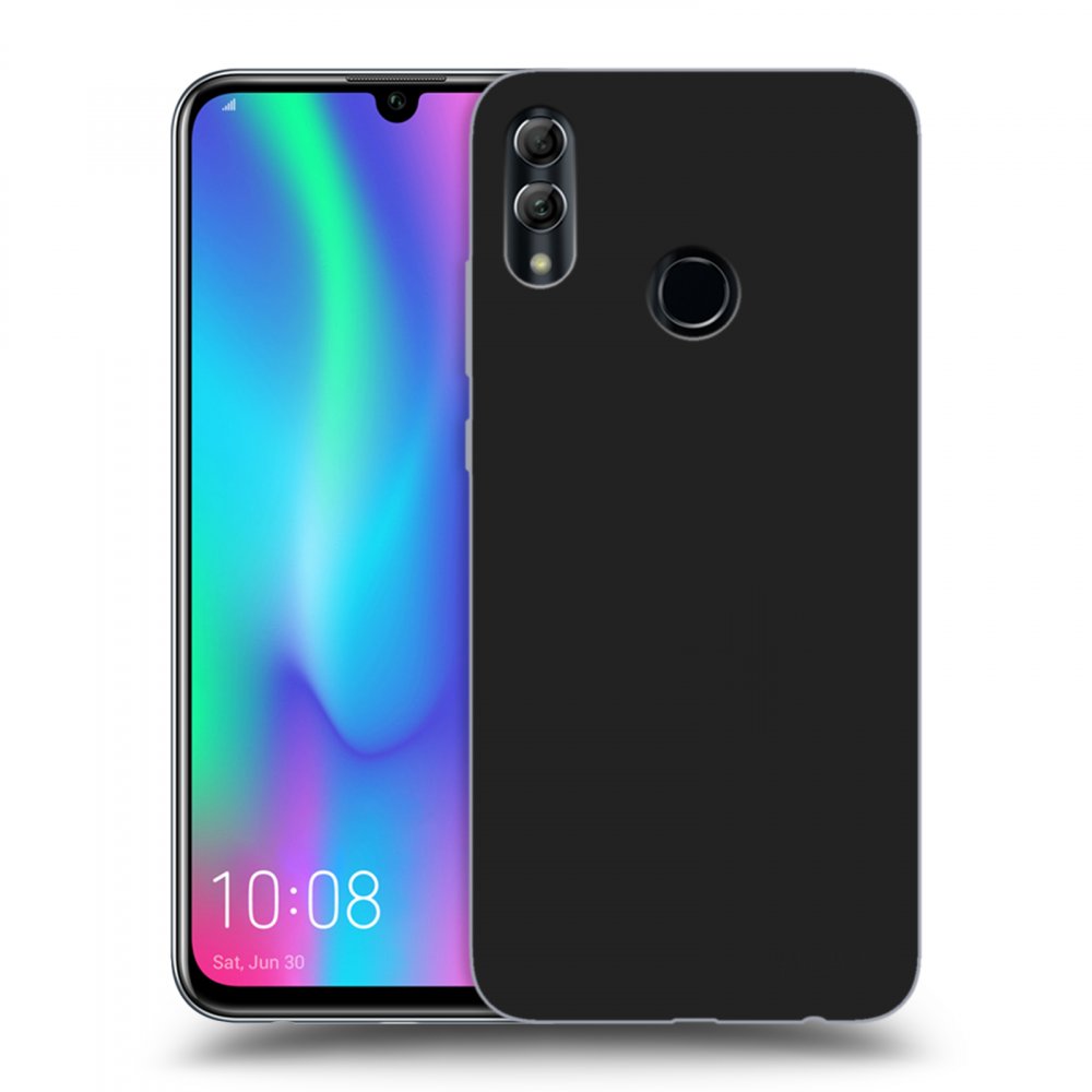Picasee Honor 10 Lite Hülle - Schwarzes Silikon - Clear