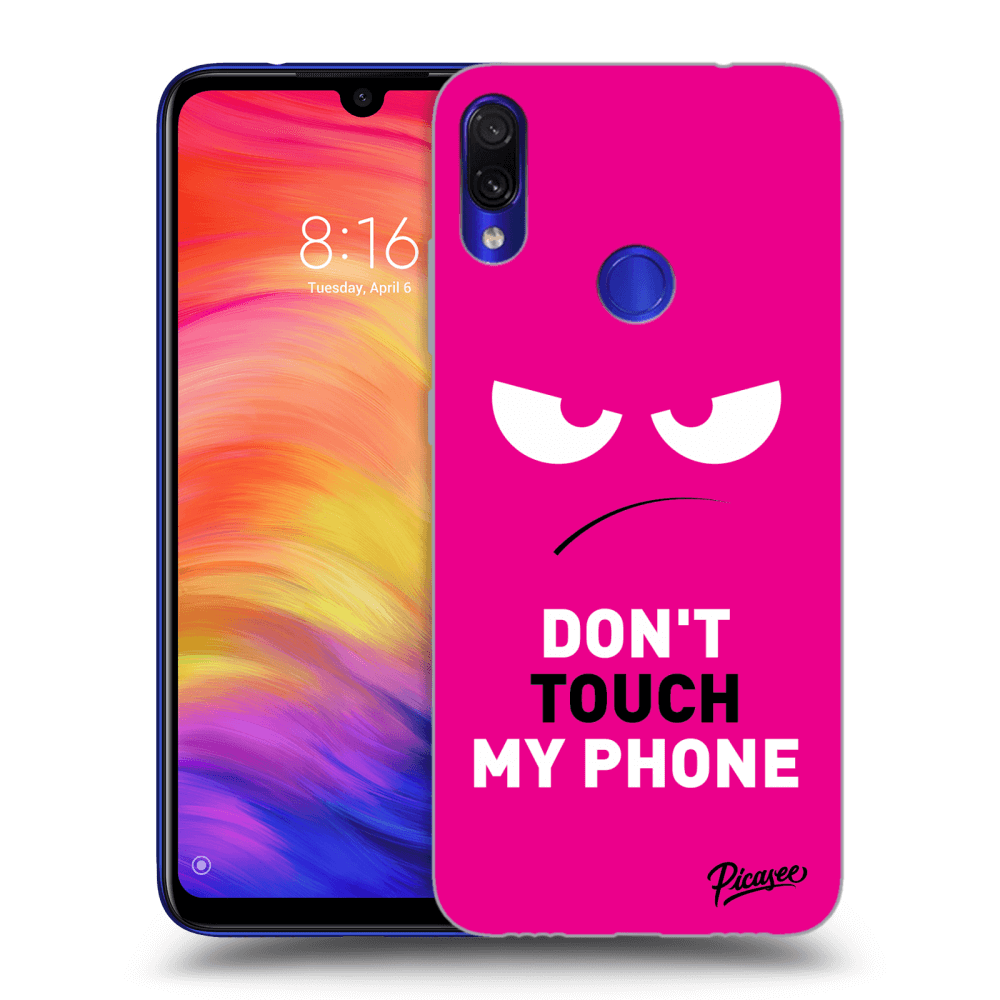 Picasee ULTIMATE CASE für Xiaomi Redmi Note 7 - Angry Eyes - Pink