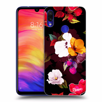 Hülle für Xiaomi Redmi Note 7 - Flowers and Berries