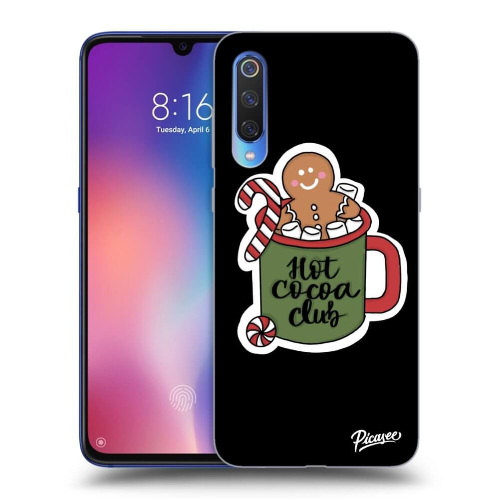 Picasee Xiaomi Mi 9 Hülle - Schwarzes Silikon - Hot Cocoa Club