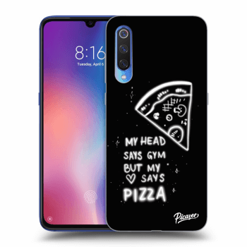 Picasee Xiaomi Mi 9 Hülle - Transparentes Silikon - Pizza