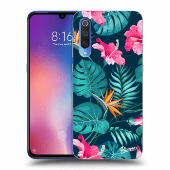 Hülle für Xiaomi Mi 9 - Pink Monstera