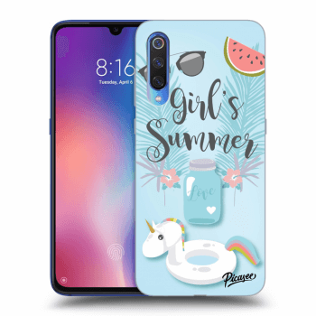 Picasee Xiaomi Mi 9 Hülle - Transparentes Silikon - Girls Summer