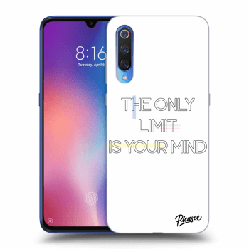 Picasee Xiaomi Mi 9 Hülle - Transparentes Silikon - The only limit is your mind