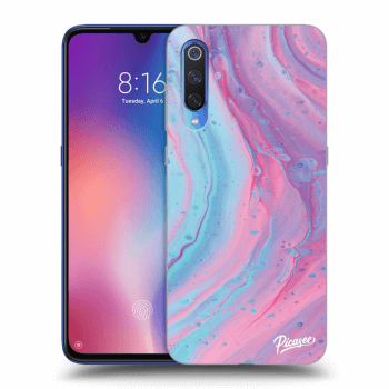 Hülle für Xiaomi Mi 9 - Pink liquid