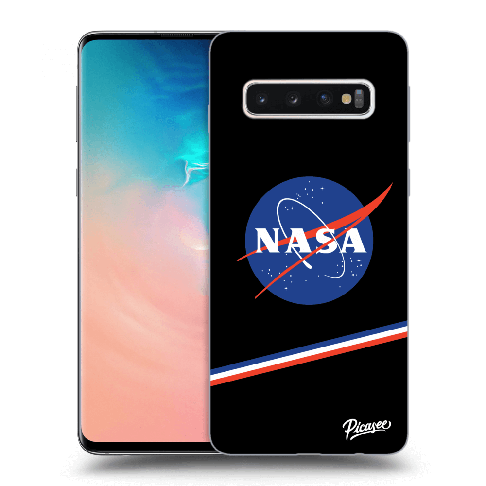 Samsung Galaxy S10 G973 Hülle - Transparentes Silikon - NASA Original