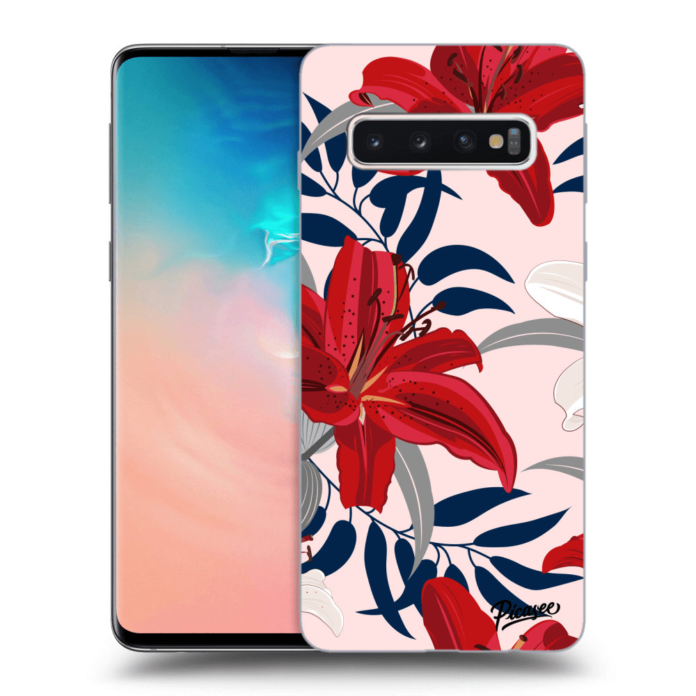 Picasee ULTIMATE CASE für Samsung Galaxy S10 G973 - Red Lily