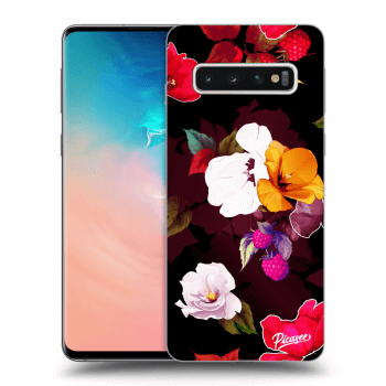 Picasee ULTIMATE CASE für Samsung Galaxy S10 G973 - Flowers and Berries