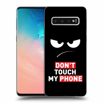 Picasee ULTIMATE CASE für Samsung Galaxy S10 G973 - Angry Eyes - Transparent