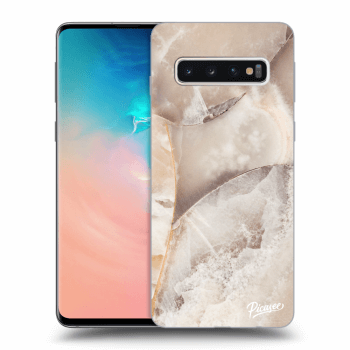 Hülle für Samsung Galaxy S10 G973 - Cream marble