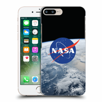 Picasee Apple iPhone 8 Plus Hülle - Transparentes Silikon - Nasa Earth