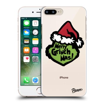 Picasee Apple iPhone 8 Plus Hülle - Transparentes Silikon - Grinch 2