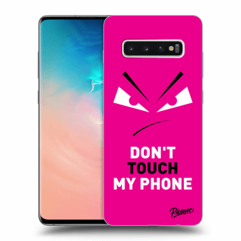 Hülle für Samsung Galaxy S10 Plus G975 - Evil Eye - Pink