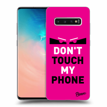 Hülle für Samsung Galaxy S10 Plus G975 - Shadow Eye - Pink