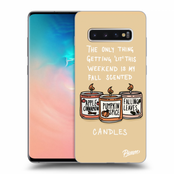 Hülle für Samsung Galaxy S10 Plus G975 - Candles