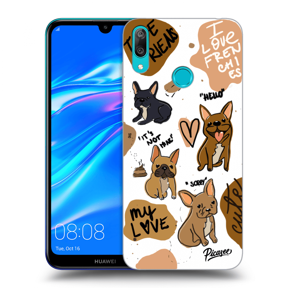 Picasee ULTIMATE CASE für Huawei Y7 2019 - Frenchies