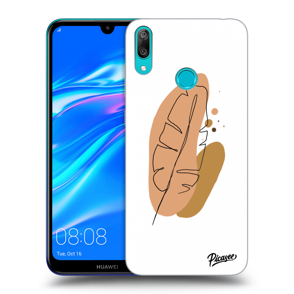 Picasee ULTIMATE CASE für Huawei Y7 2019 - Feather brown
