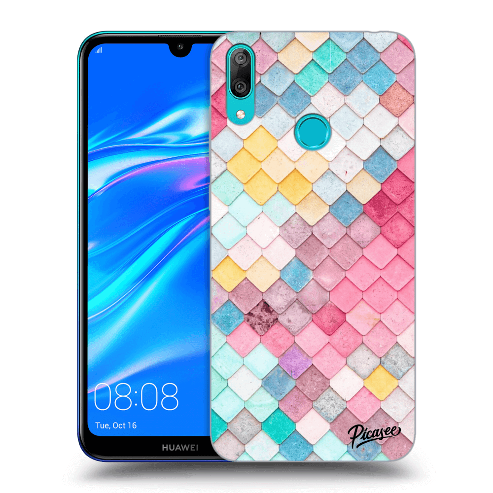 Picasee ULTIMATE CASE für Huawei Y7 2019 - Colorful roof