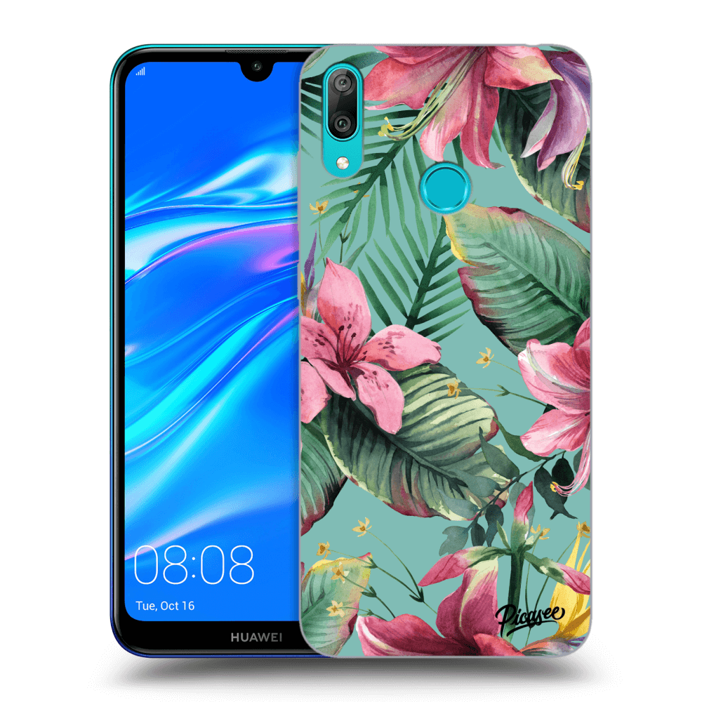 Picasee Huawei Y7 2019 Hülle - Transparentes Silikon - Hawaii