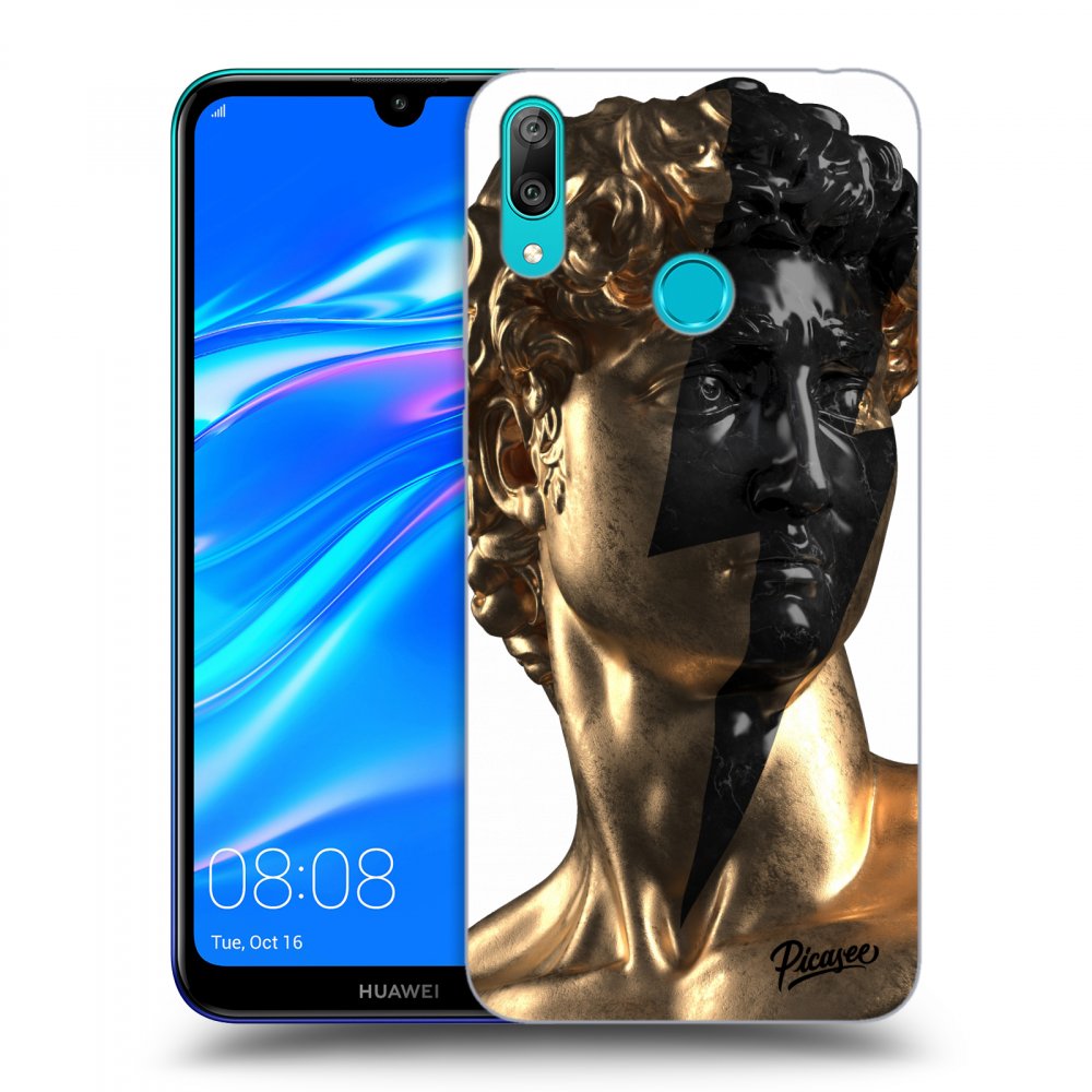 Picasee ULTIMATE CASE für Huawei Y7 2019 - Wildfire - Gold
