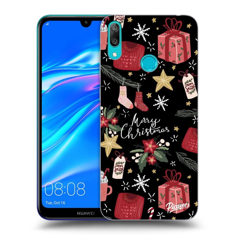Picasee ULTIMATE CASE für Huawei Y7 2019 - Christmas