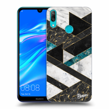 Hülle für Huawei Y7 2019 - Dark geometry