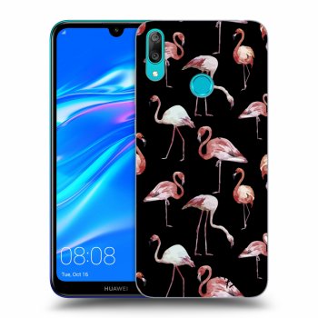 Picasee ULTIMATE CASE für Huawei Y7 2019 - Flamingos