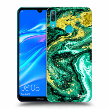 Hülle für Huawei Y7 2019 - Green Gold