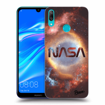 Picasee Huawei Y7 2019 Hülle - Transparentes Silikon - Nebula
