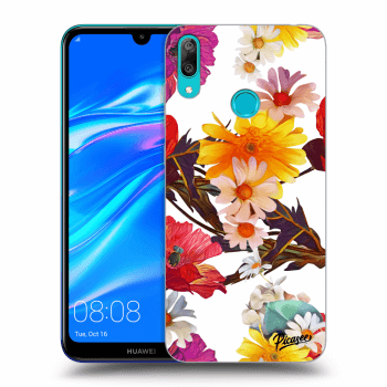 Picasee Huawei Y7 2019 Hülle - Transparentes Silikon - Meadow