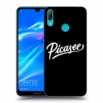 Hülle für Huawei Y7 2019 - Picasee - old logo - white