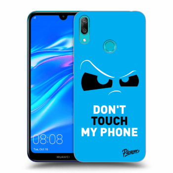 Hülle für Huawei Y7 2019 - Cloudy Eye - Blue