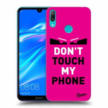 Hülle für Huawei Y7 2019 - Shadow Eye - Pink