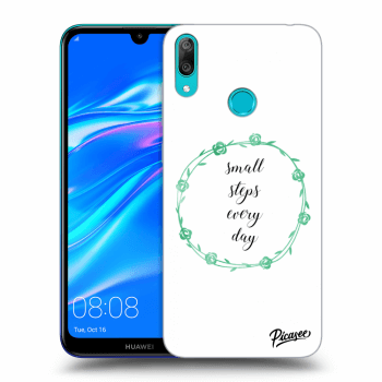 Picasee ULTIMATE CASE für Huawei Y7 2019 - Small steps every day