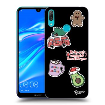 Hülle für Huawei Y7 2019 - Christmas Stickers