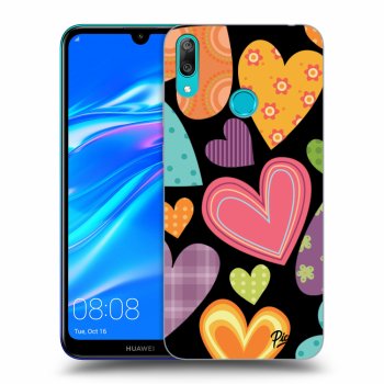 Picasee ULTIMATE CASE für Huawei Y7 2019 - Colored heart