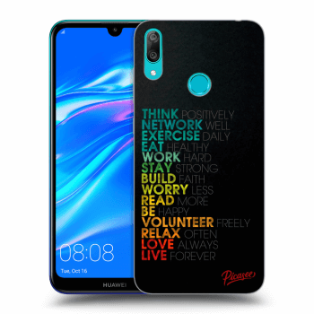 Hülle für Huawei Y7 2019 - Motto life
