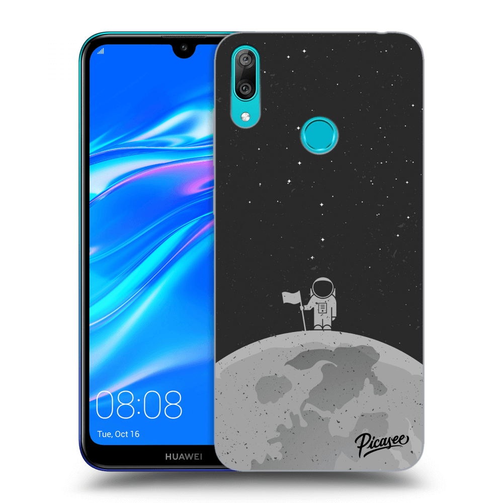 Picasee Huawei Y7 2019 Hülle - Transparentes Silikon - Astronaut