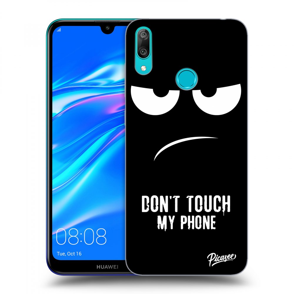 Picasee ULTIMATE CASE für Huawei Y7 2019 - Don't Touch My Phone