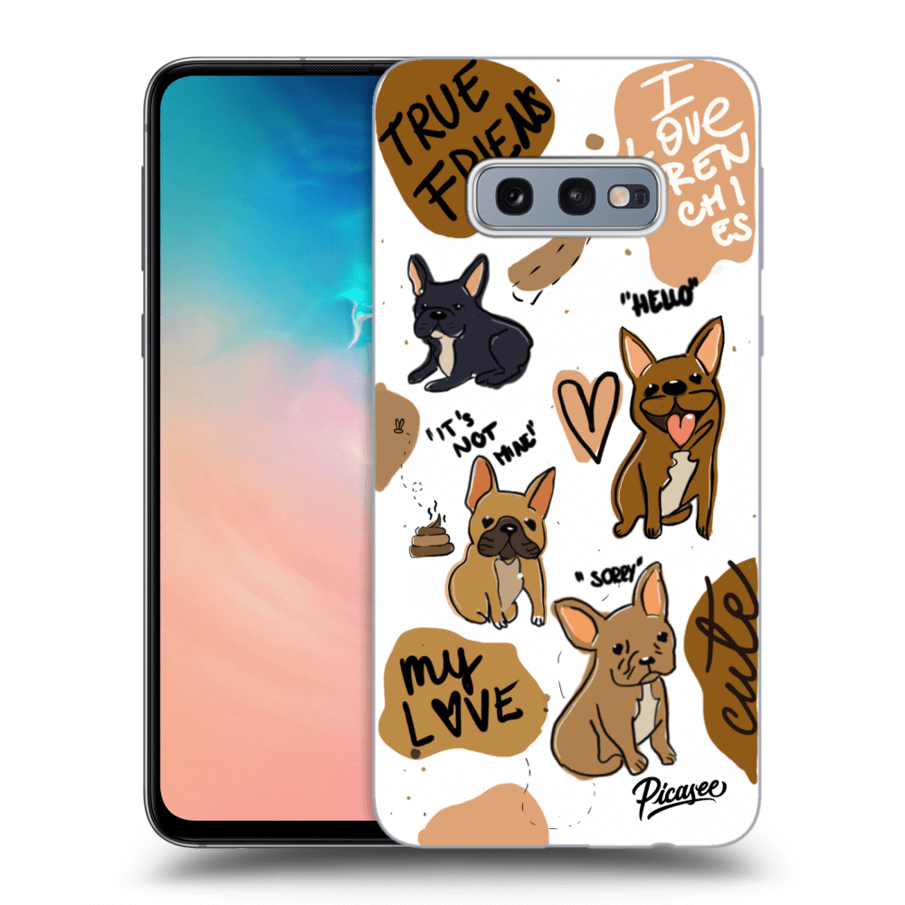 Picasee ULTIMATE CASE für Samsung Galaxy S10e G970 - Frenchies