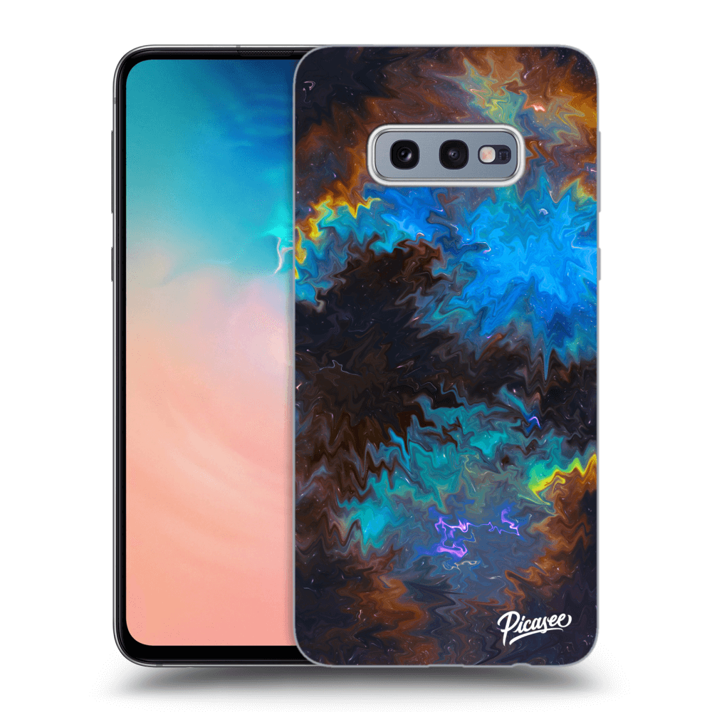 Picasee Samsung Galaxy S10e G970 Hülle - Transparentes Silikon - Space