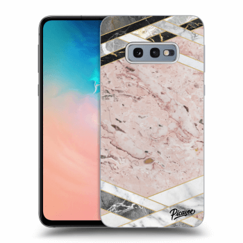Hülle für Samsung Galaxy S10e G970 - Pink geometry