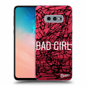 Picasee Samsung Galaxy S10e G970 Hülle - Transparentes Silikon - Bad girl