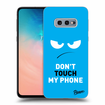 Picasee ULTIMATE CASE für Samsung Galaxy S10e G970 - Angry Eyes - Blue