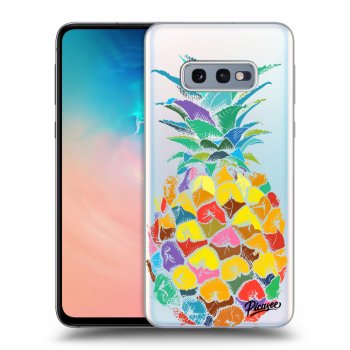 Picasee Samsung Galaxy S10e G970 Hülle - Transparentes Silikon - Pineapple