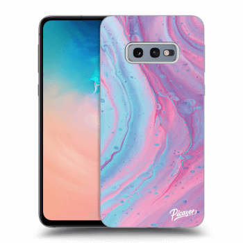 Hülle für Samsung Galaxy S10e G970 - Pink liquid