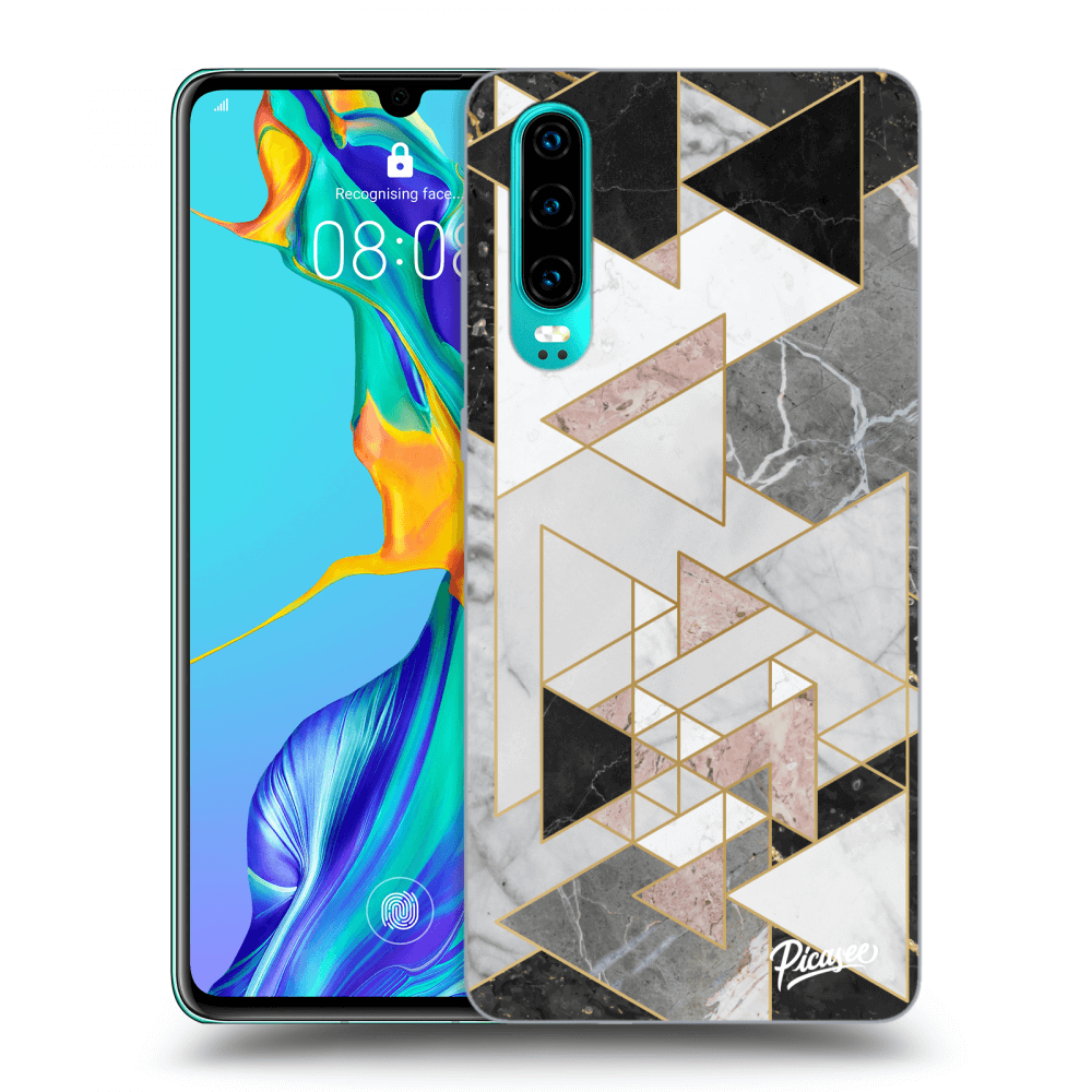 Picasee ULTIMATE CASE für Huawei P30 - Light geometry