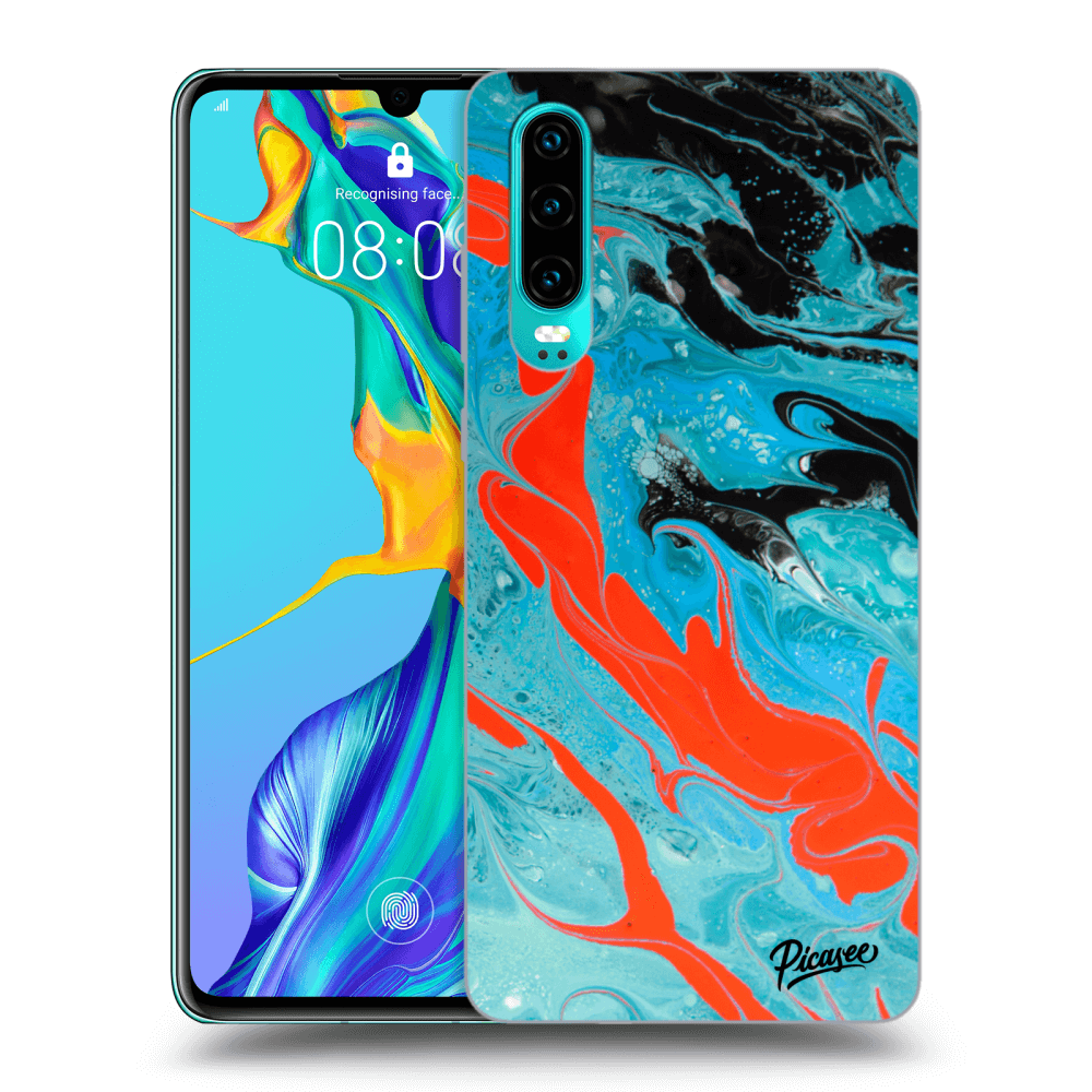 Picasee ULTIMATE CASE für Huawei P30 - Blue Magma